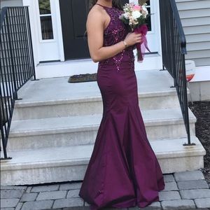 Magenta Prom Dress